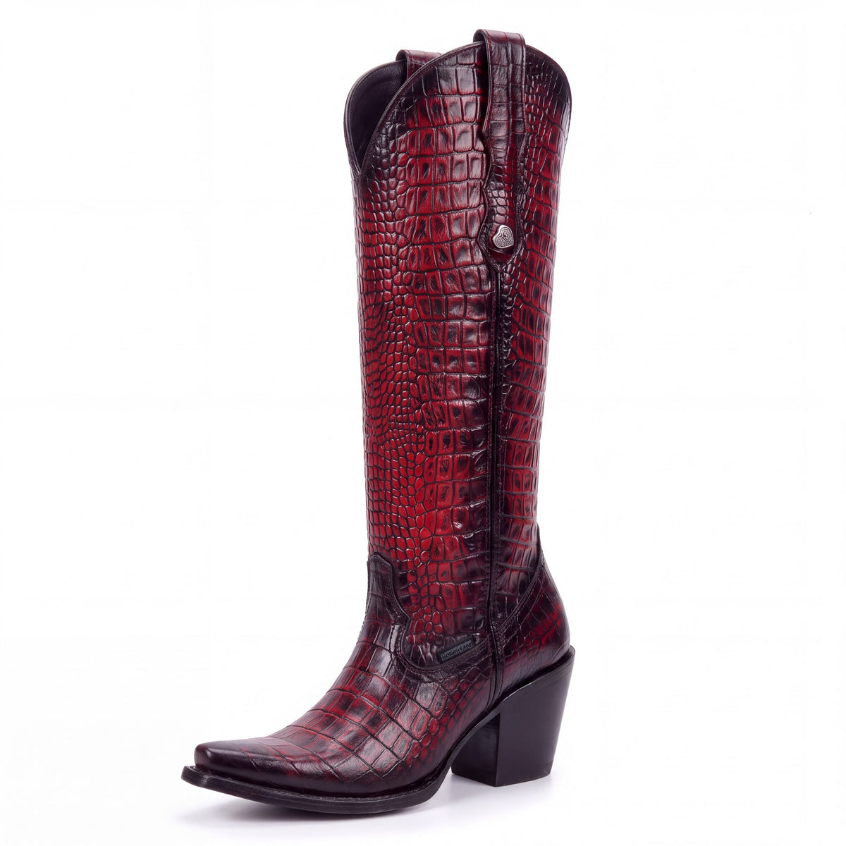 Bota Picuda Caimán Rojo - frente
