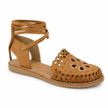 Huarache Romano Flor Tan - frente